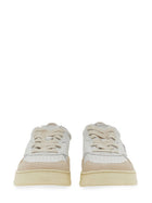 AUTRY Men's Sneaker Medalist Low White, view 4
