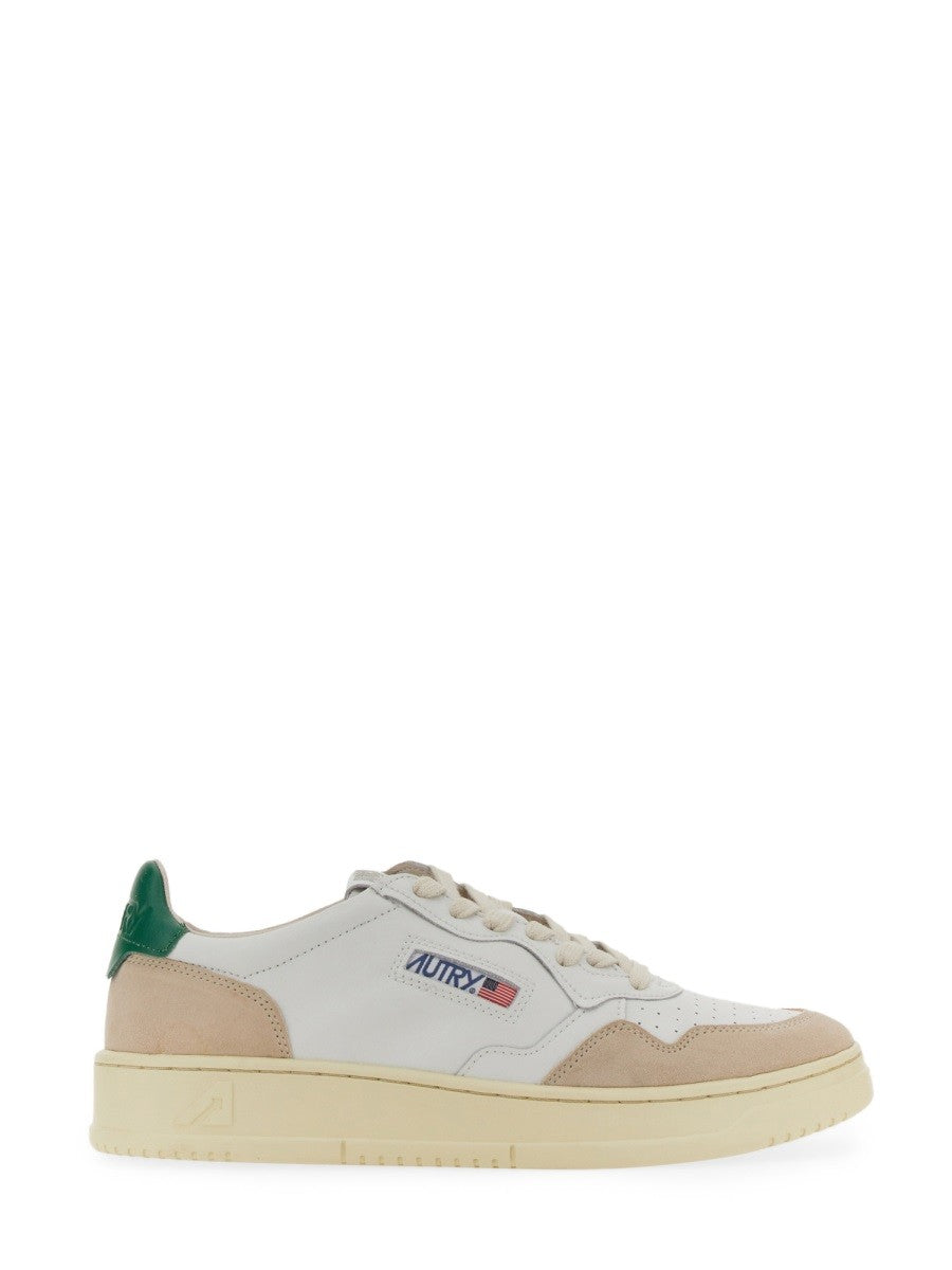 Autry Men's Medalist Low Sneaker White AUTRY