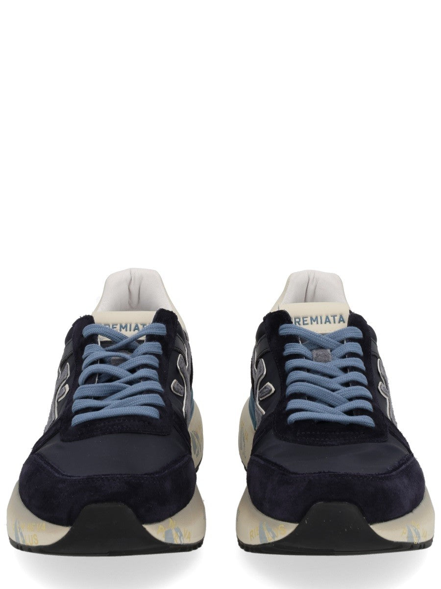Premiata Men's Sneaker Mick Blue, view 3