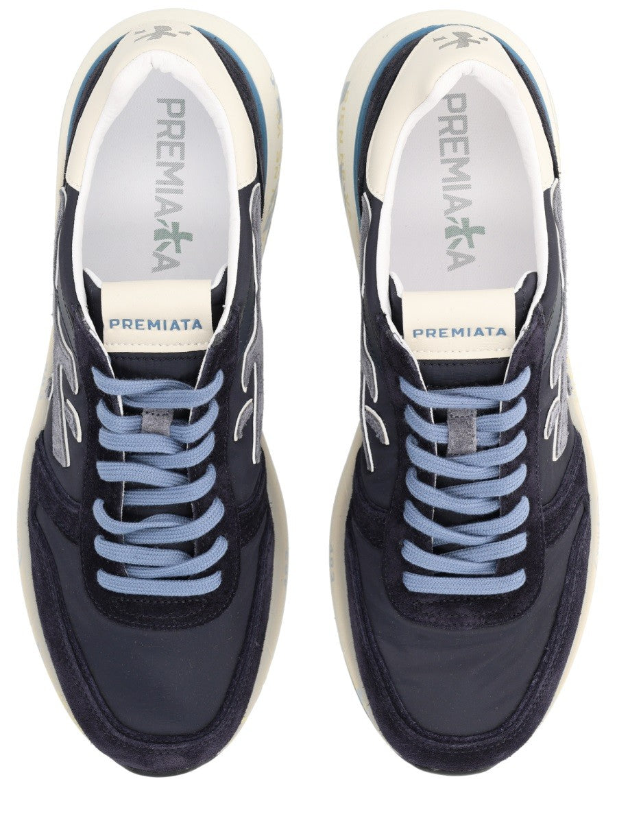 Premiata Men's Sneaker Mick Blue