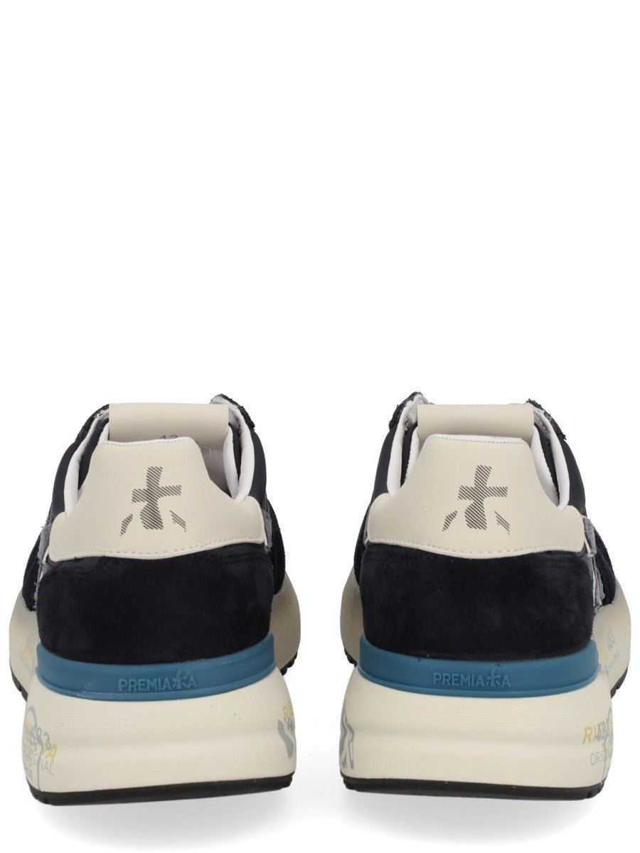 Premiata Men's Sneaker Mick Blue, view 4
