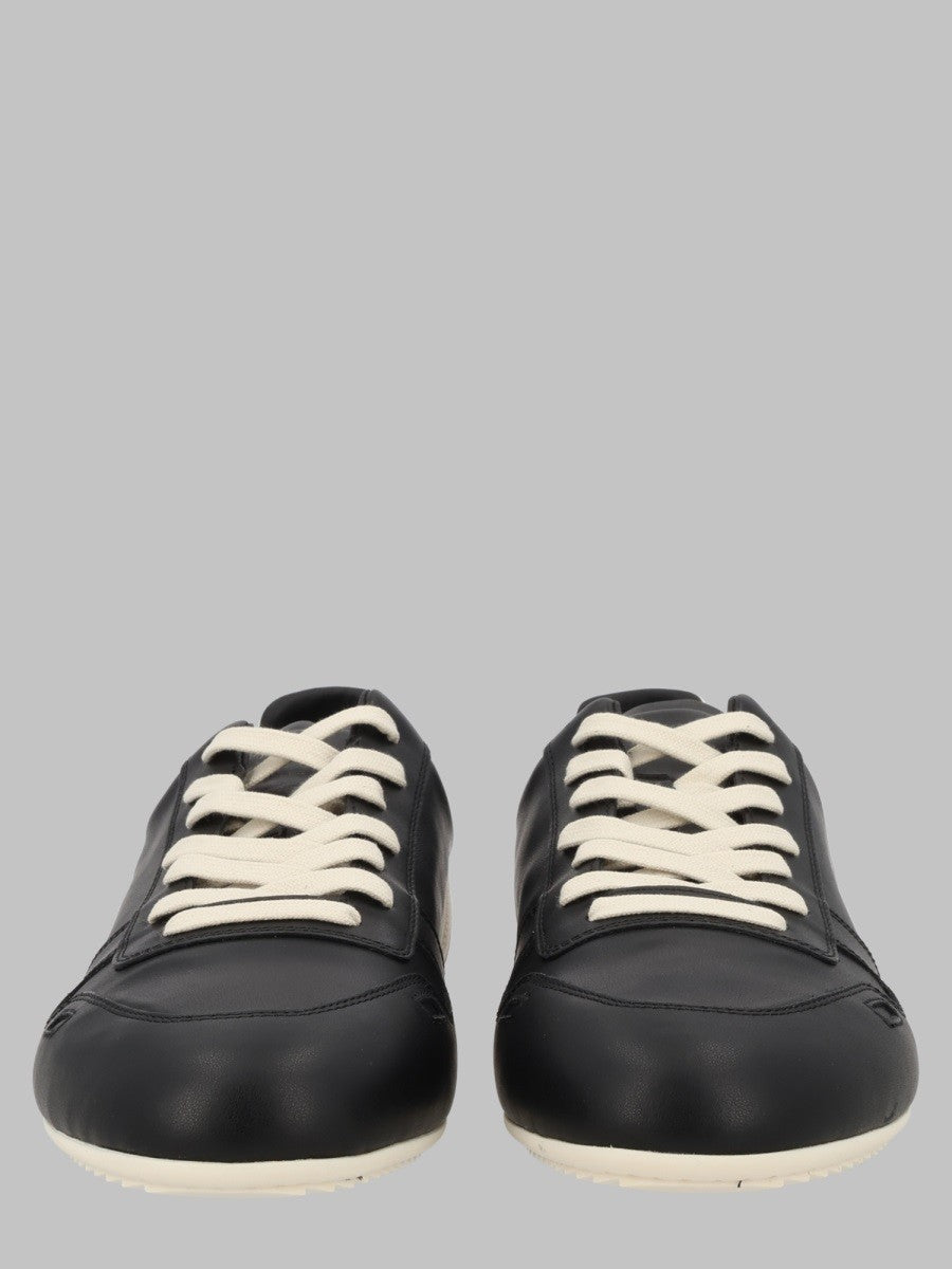 Rick Owens Men's Sneaker Minimal Black
