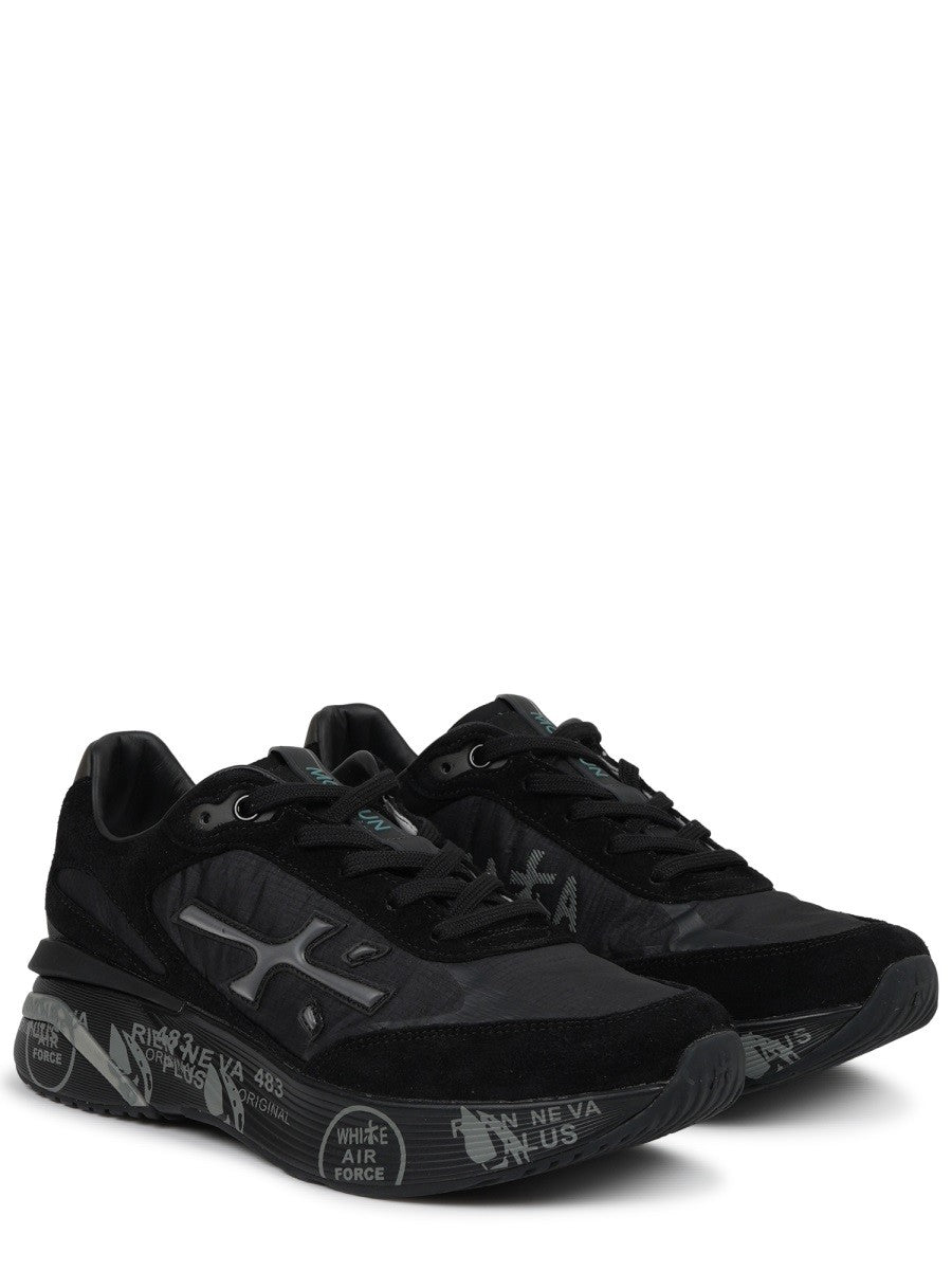 Premiata Men's Sneaker Moerun Black, view 3