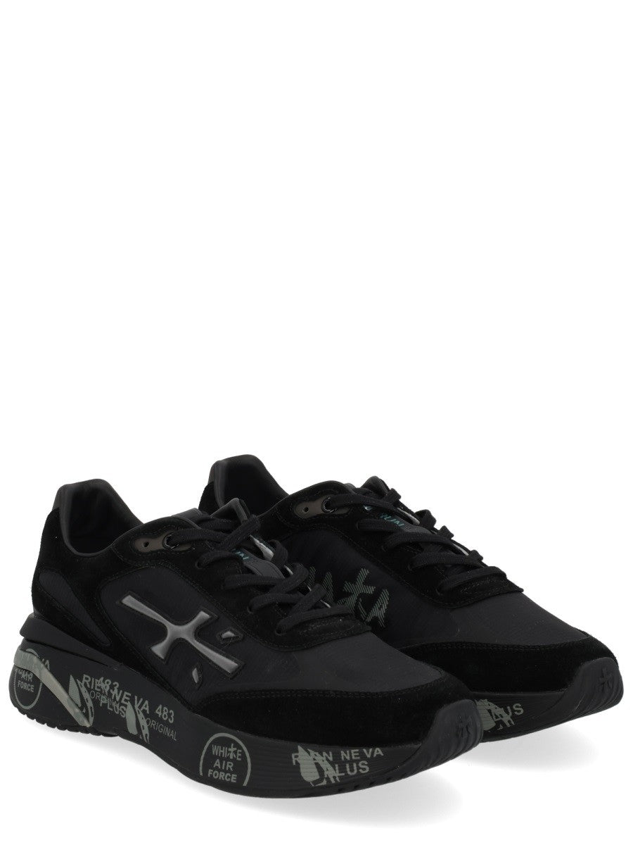 Premiata Men's Sneaker Moerun Black, view 2