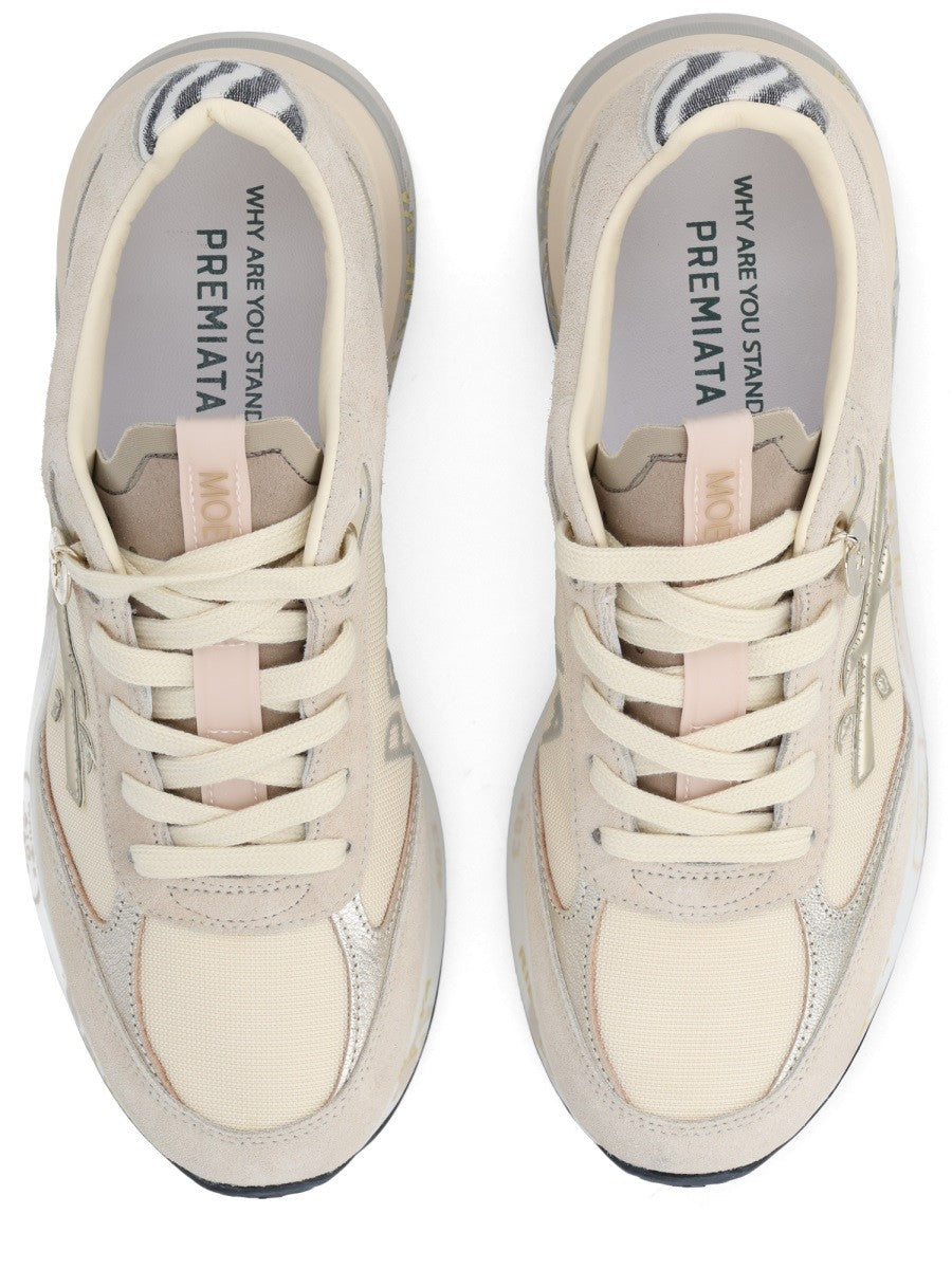 Premiata Women's Sneaker Moerund Beige