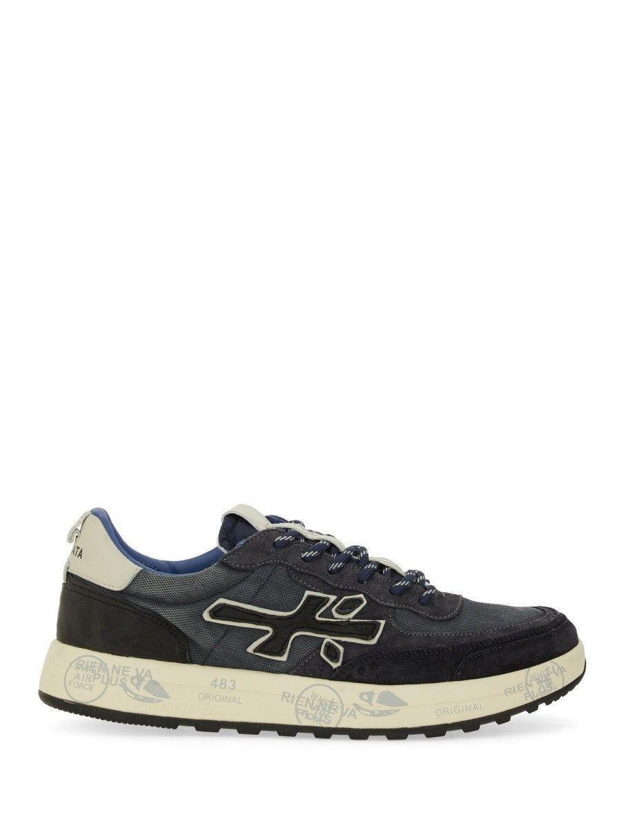 Premiata Men's Sneaker Nous Blue