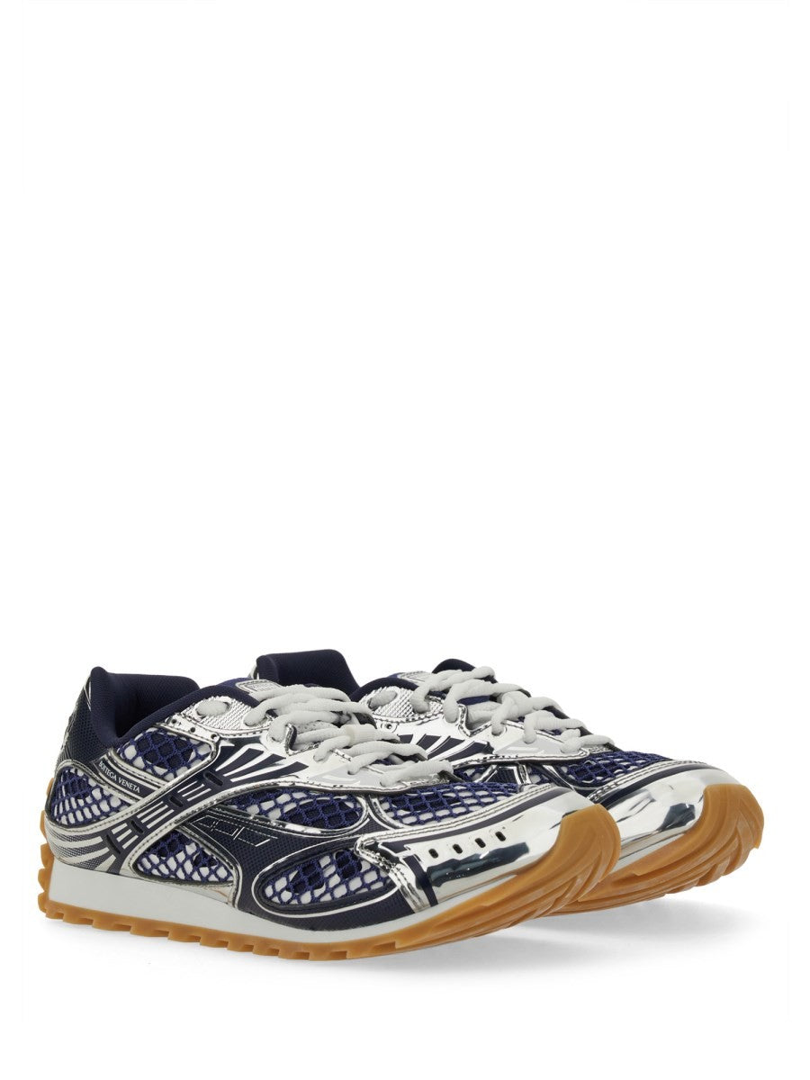 Bottega Veneta Women's Sneaker Orbit Blue, view 2