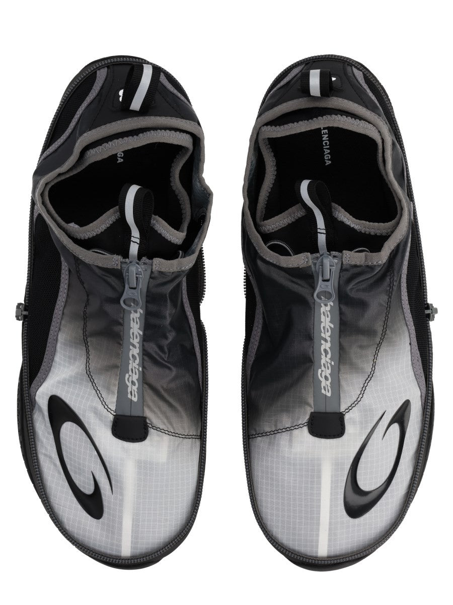 Balenciaga Men's Sneaker Pocket Gradient White, view 6