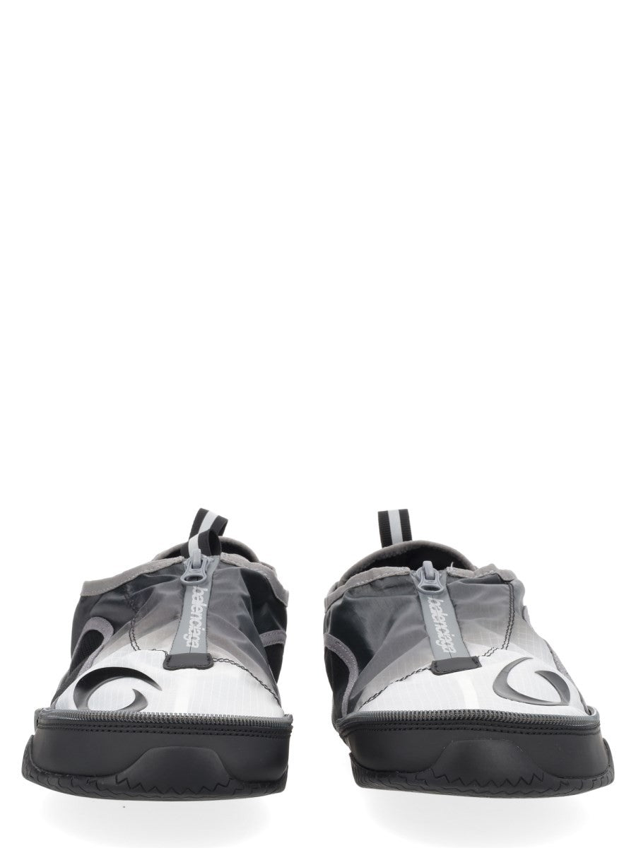 Balenciaga Men's Sneaker Pocket Gradient White, view 3