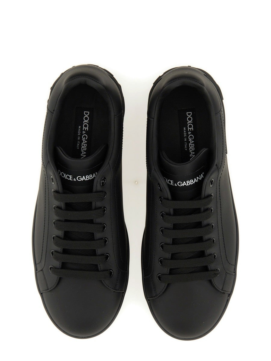 Dolce &amp; Gabbana Men's Sneaker Portofino Black