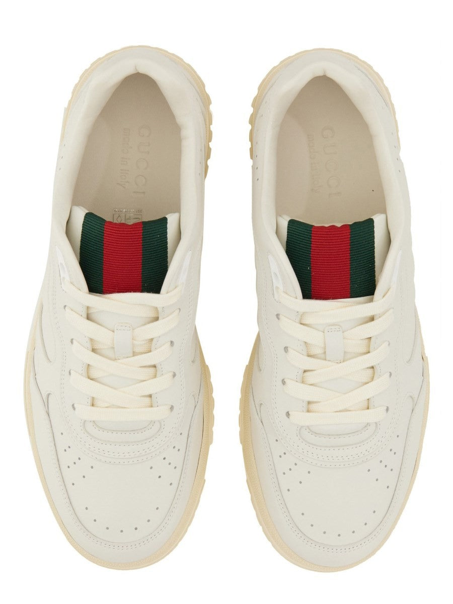 Gucci Men's Sneaker RE Web White