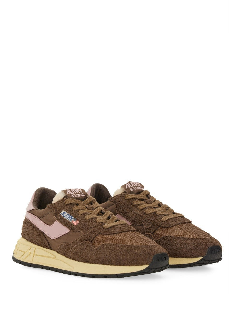 AUTRY Women's Sneaker Reelwind Low Brown, view 3