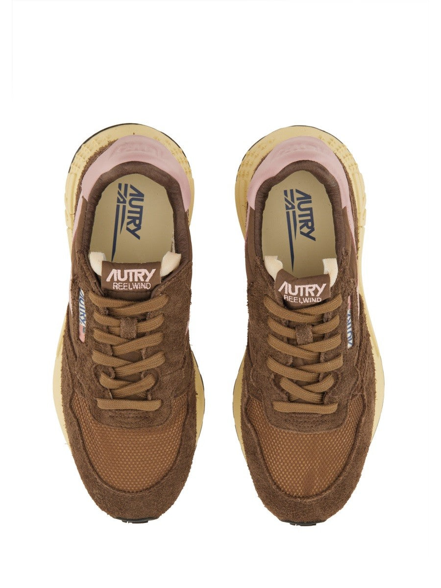AUTRY Women's Sneaker Reelwind Low Brown, view 2