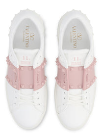 Valentino Women's Studded Sneaker Rockstud Untitled White