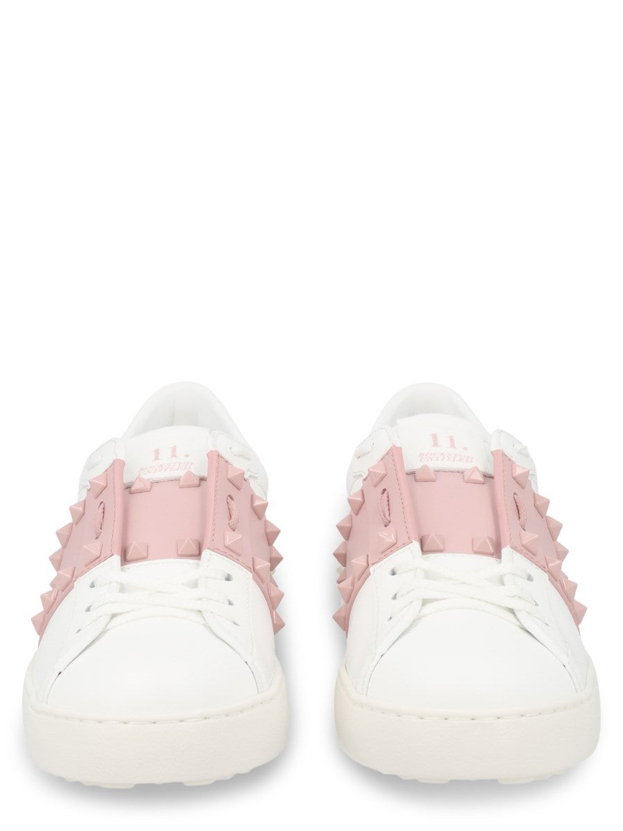 Valentino Women's Studded Sneaker Rockstud Untitled White