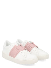 Valentino Women's Studded Sneaker Rockstud Untitled White