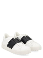 Valentino Women's Studded Sneaker Rockstud Untitled White, view 2