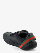 Gucci Men's Screener Leather Sneakers Black, view 3