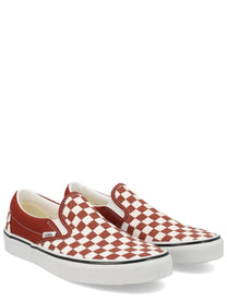 Vans Unisex Sneaker Slip on Checkerboard Red