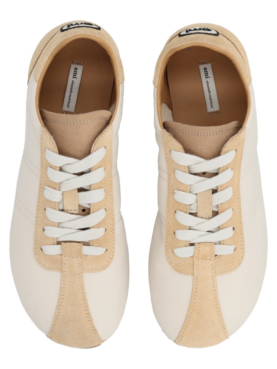 Ami Paris Unisex Sneaker Soft White