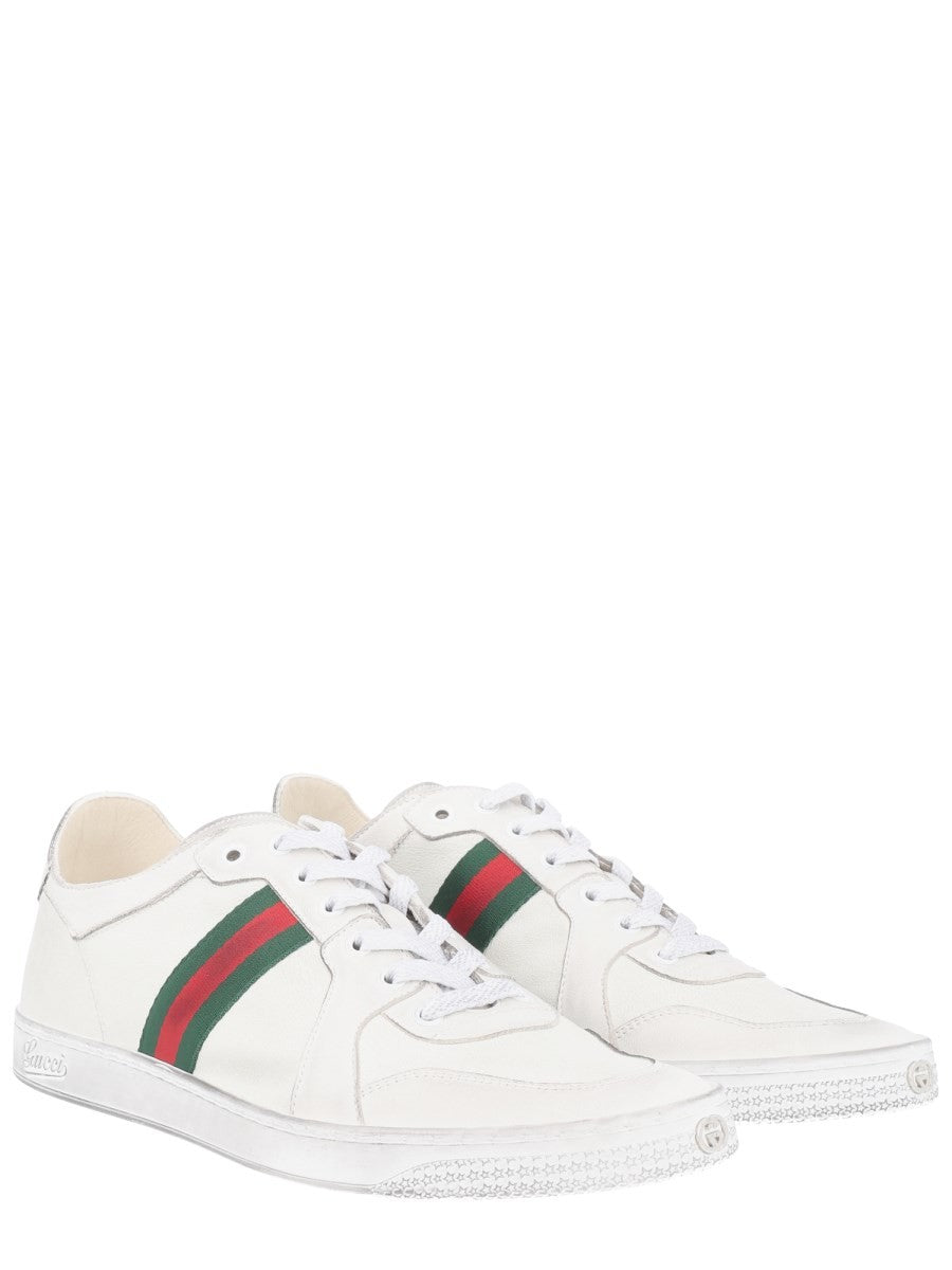 Gucci Men's Sneaker Stretch White
