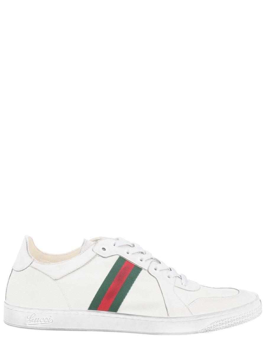Gucci Men's Sneaker Stretch White