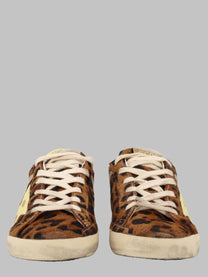Golden Goose Women's Sneaker Super Star in Cavallino Pattern