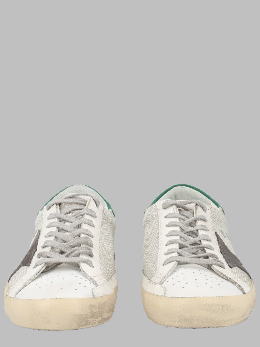 Golden Goose Men's Sneaker Super Star Silver