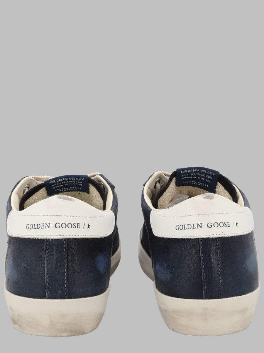 Golden Goose Men's Sneaker Super Star Blue
