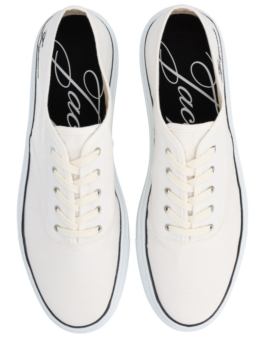 JACQUEMUS Men's Sneaker the Féfé White, view 5