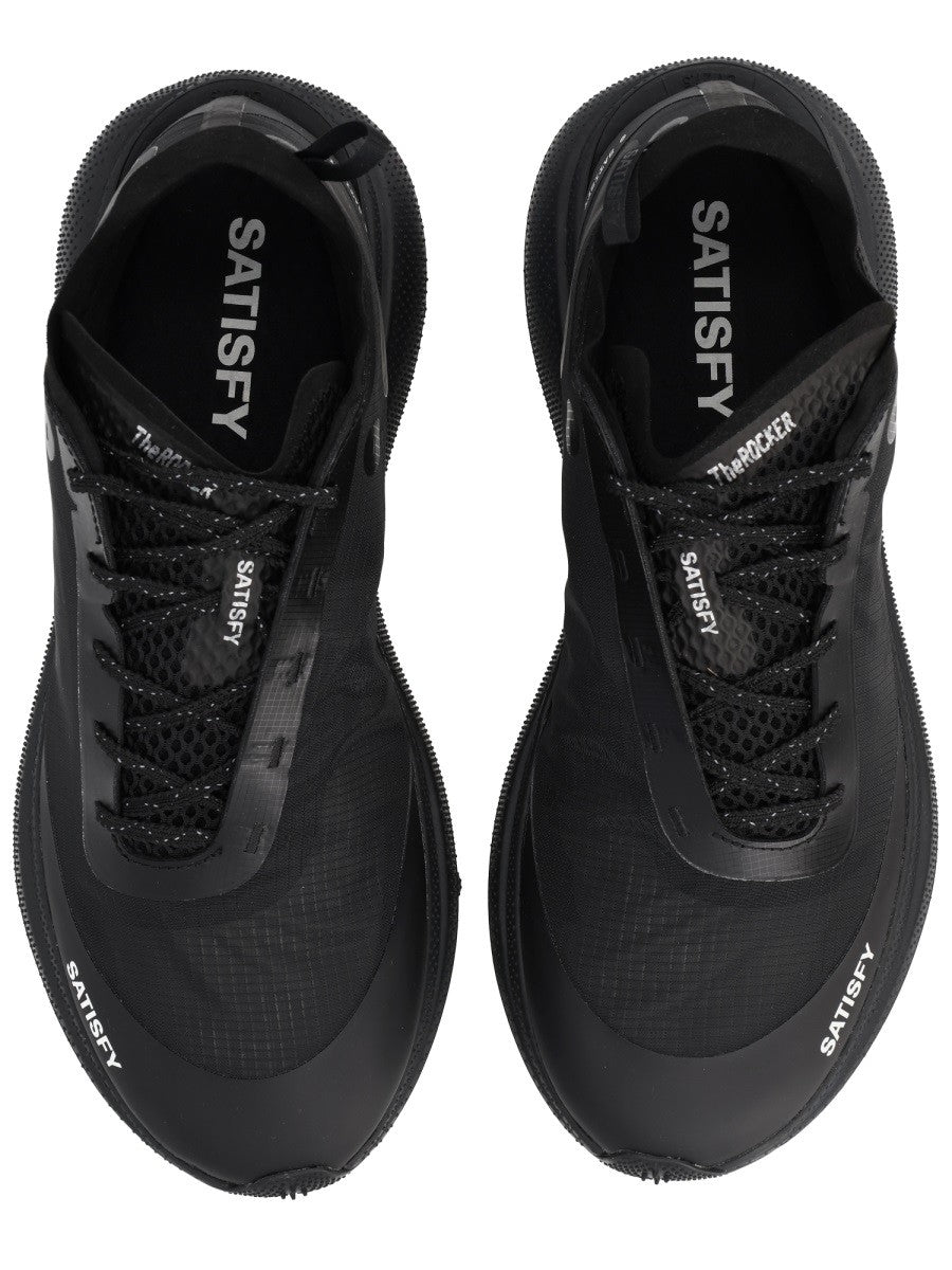 SATISFY Men's Sneaker Therocker Black, view 5