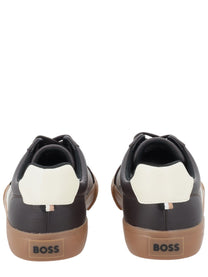 BOSS Men's Sneaker Brown