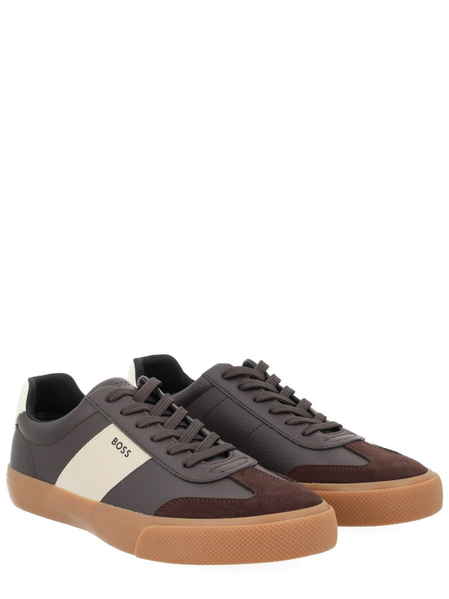 BOSS Men's Sneaker Brown