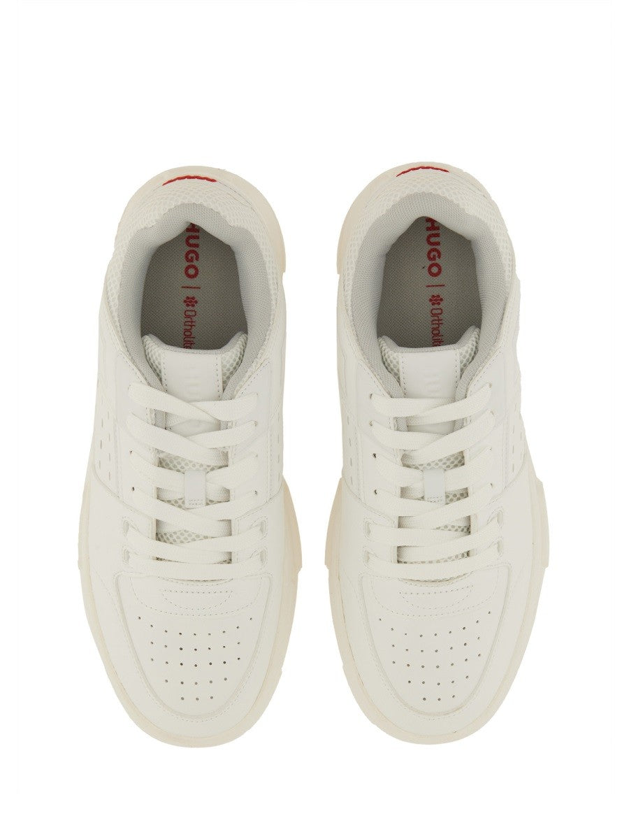 HUGO BOSS Men's Sneaker Yarrow White, view 6