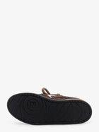 Fendi Men's Leather Bianca Suede Marrone Sneakers Fendi Match White