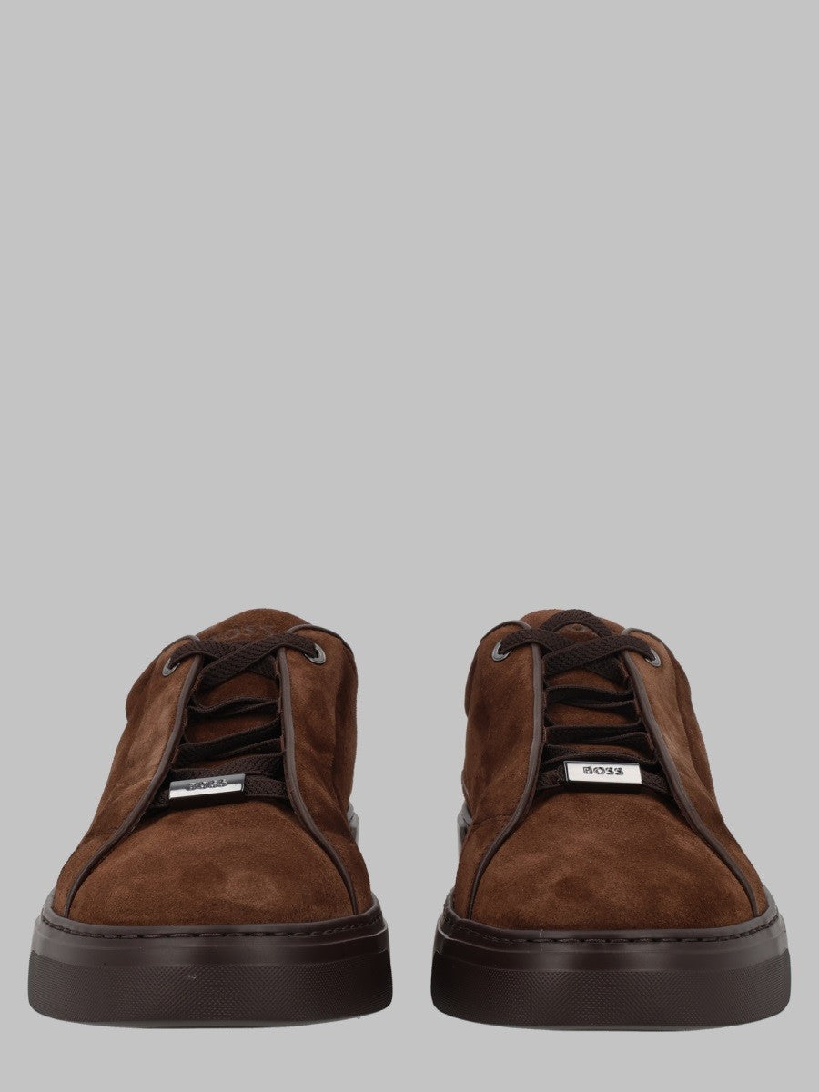 BOSS Men's Sneakers Garytenn Brown