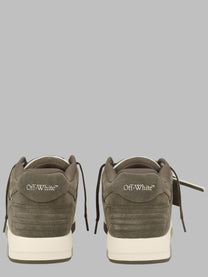 Off-White Men's Sneakers Out of Office Green