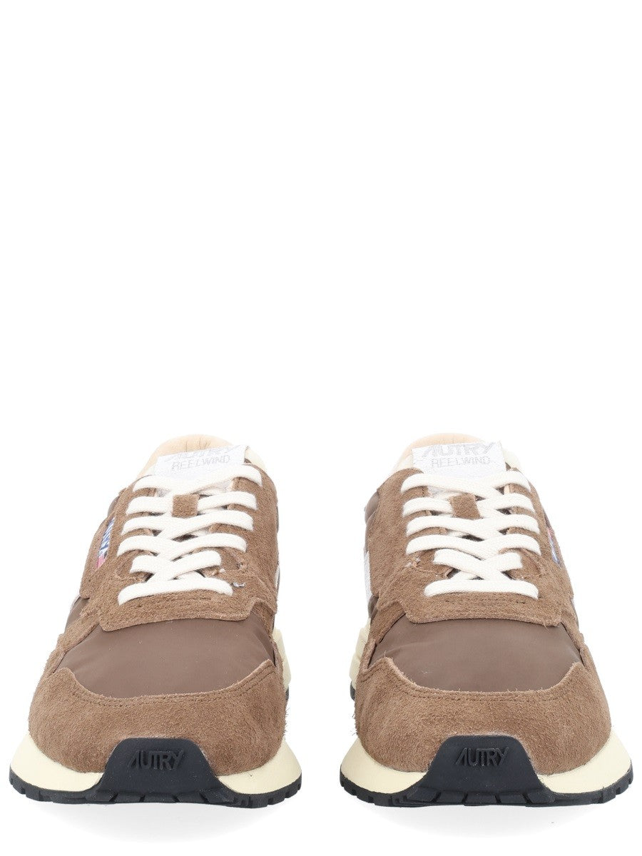 AUTRY Men's Sneakers Reelwind Low Brown