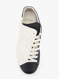 Y-3 Men's Sneakers Diagonal in Pelle White