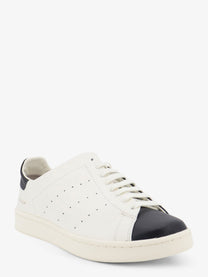 Y-3 Men's Sneakers Diagonal in Pelle White