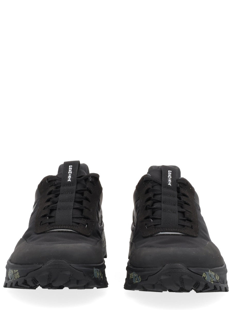 Premiata Men's Snerker Denvin Black, view 3