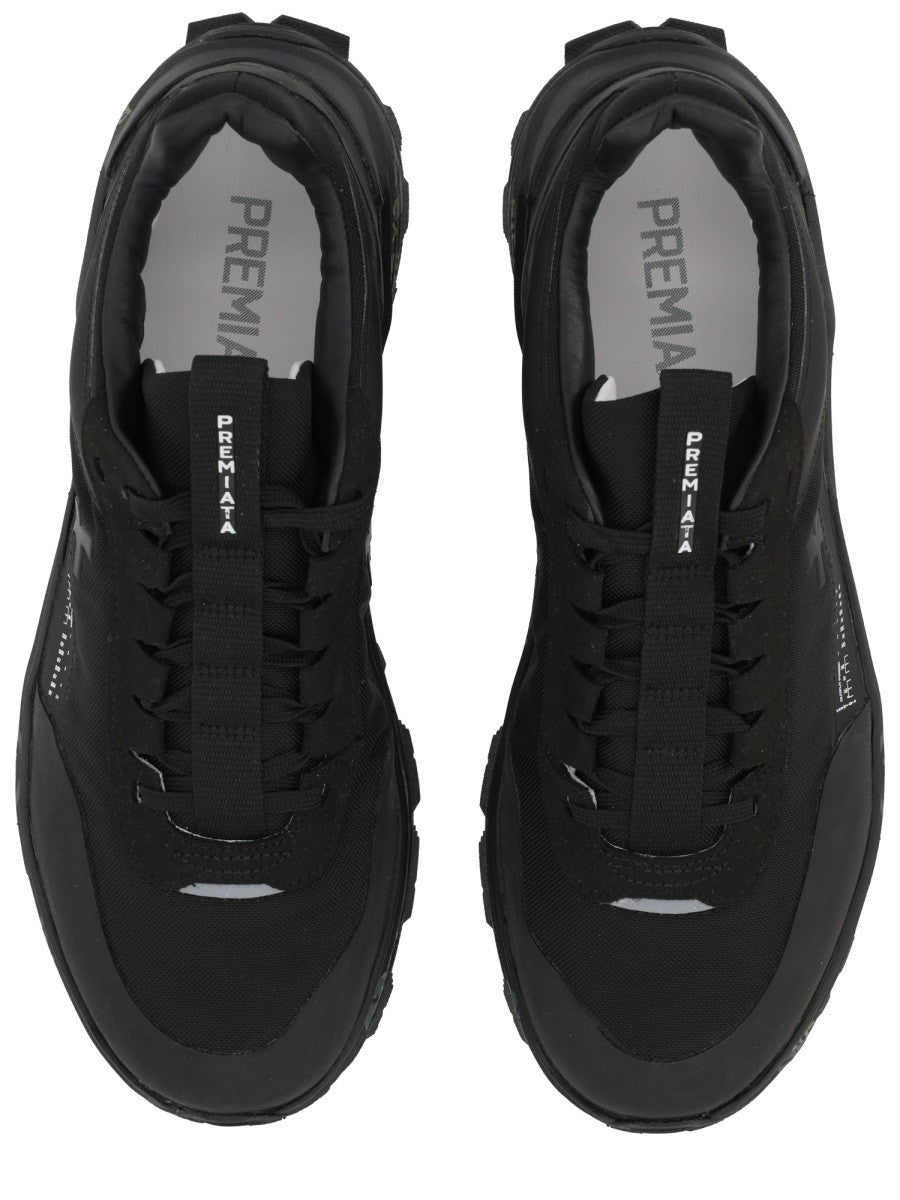 Premiata Men's Snerker Denvin Black, view 5