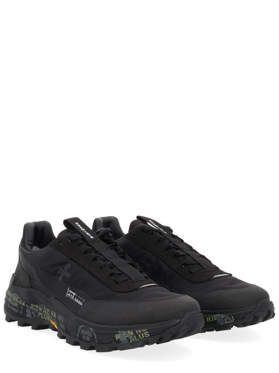 Premiata Men's Snerker Denvin Black, view 2