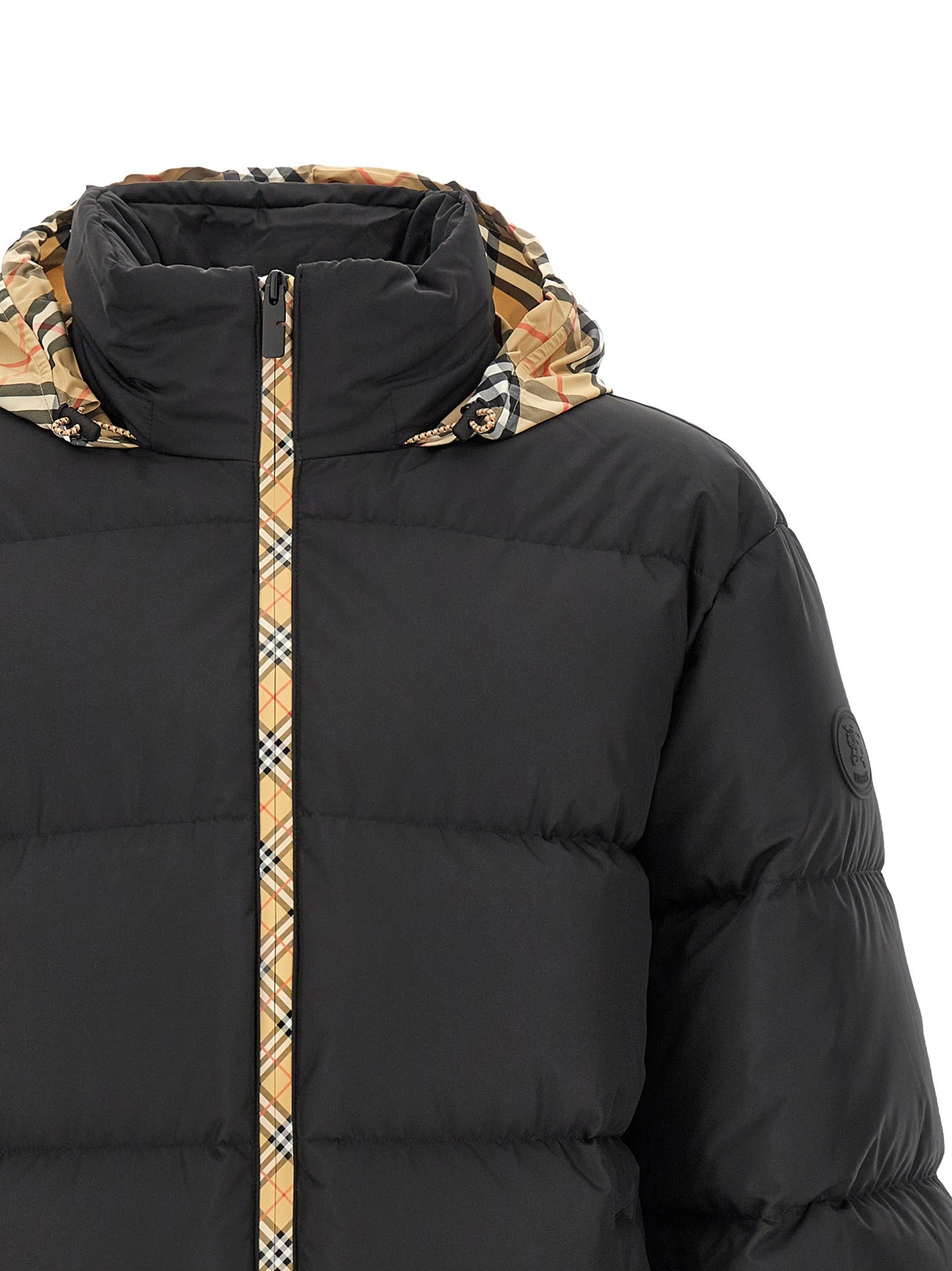 Burberry Snowdon Down Jacket Black