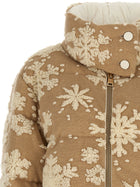 Herno Snowflake Down Jacket Beige, view 3