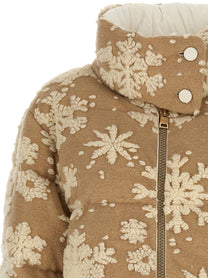 Herno Snowflake Down Jacket Beige