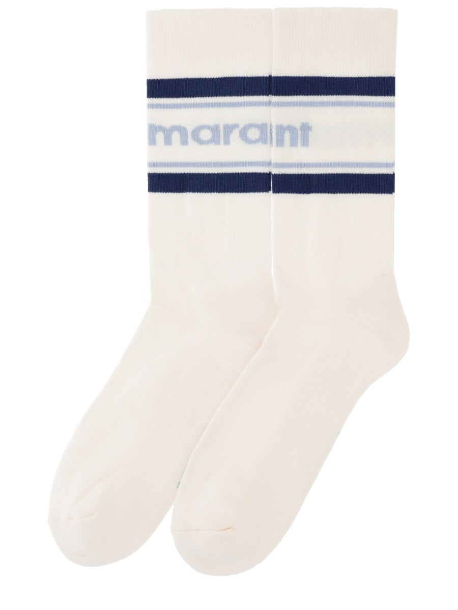 ISABEL MARANT Men's Socks Blue