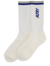 Autry Unisex Socks White AUTRY
