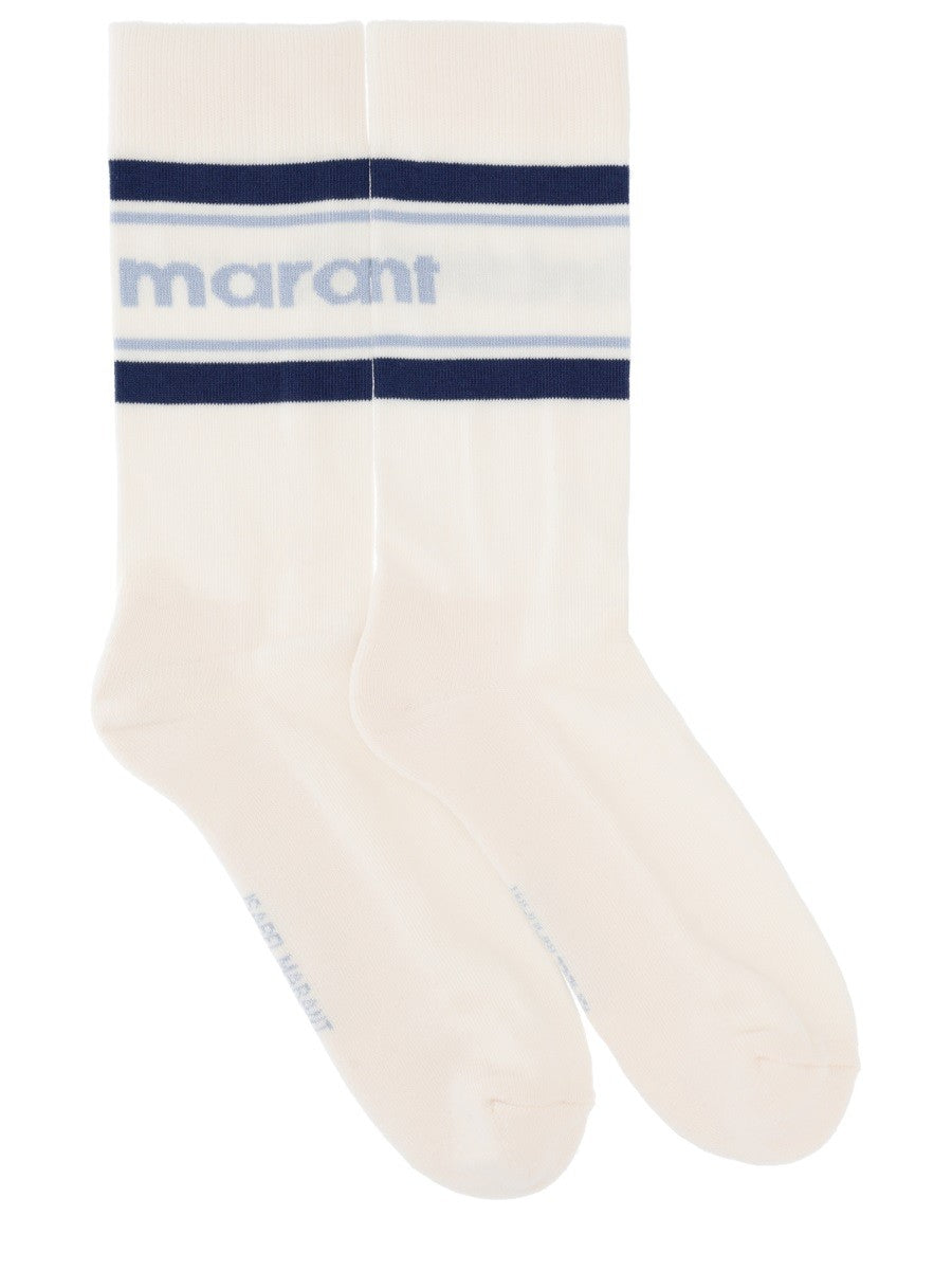 ISABEL MARANT Men's Socks Blue