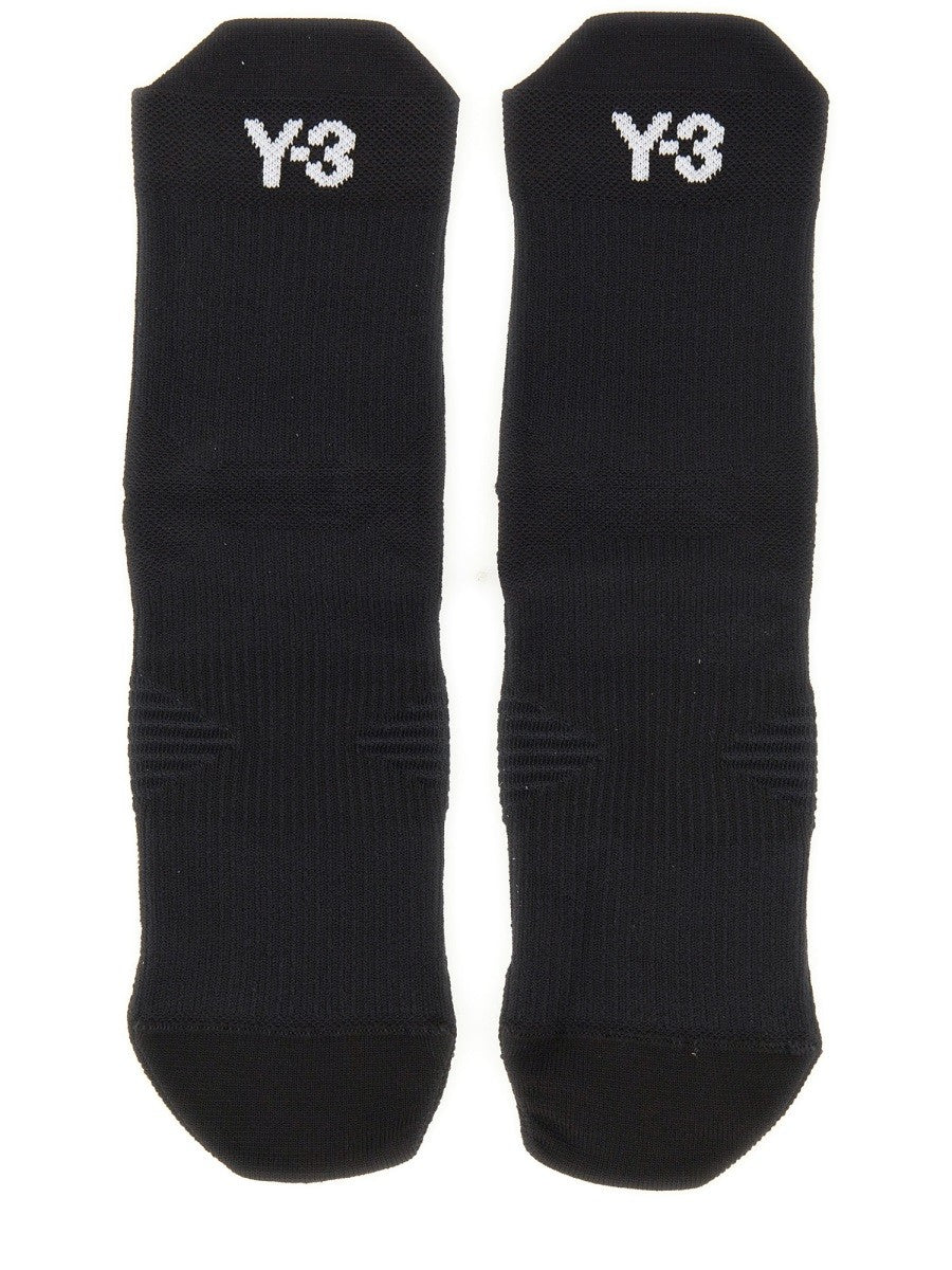Y-3 Unisex Socks Black